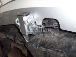 Фаркоп оцинкованный Galia R074A для Renault Megane II 2003-2008 (classic) седан/универсал, Megane III универсал 2008-(паспорт и сертификат в комплекте)(без электрики)