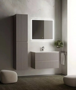 Тумба подвесная SANCOS Snob R 995х445х500, c двумя ящиками оснащенными доводчиками, Doha Soft, арт.SNR100SM