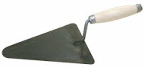 Кельма штукатурн. КБ Бетонщика  /окраш. оксид.сталь, дерев.руч. (треугольн.закруглен) (888)  3081169