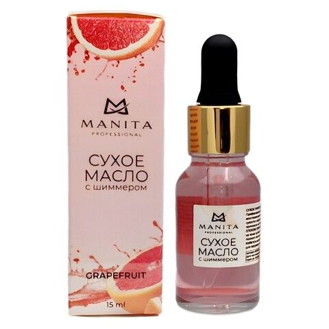 Manita Professional Сухое масло для кутикулы Grapefruit, 15мл