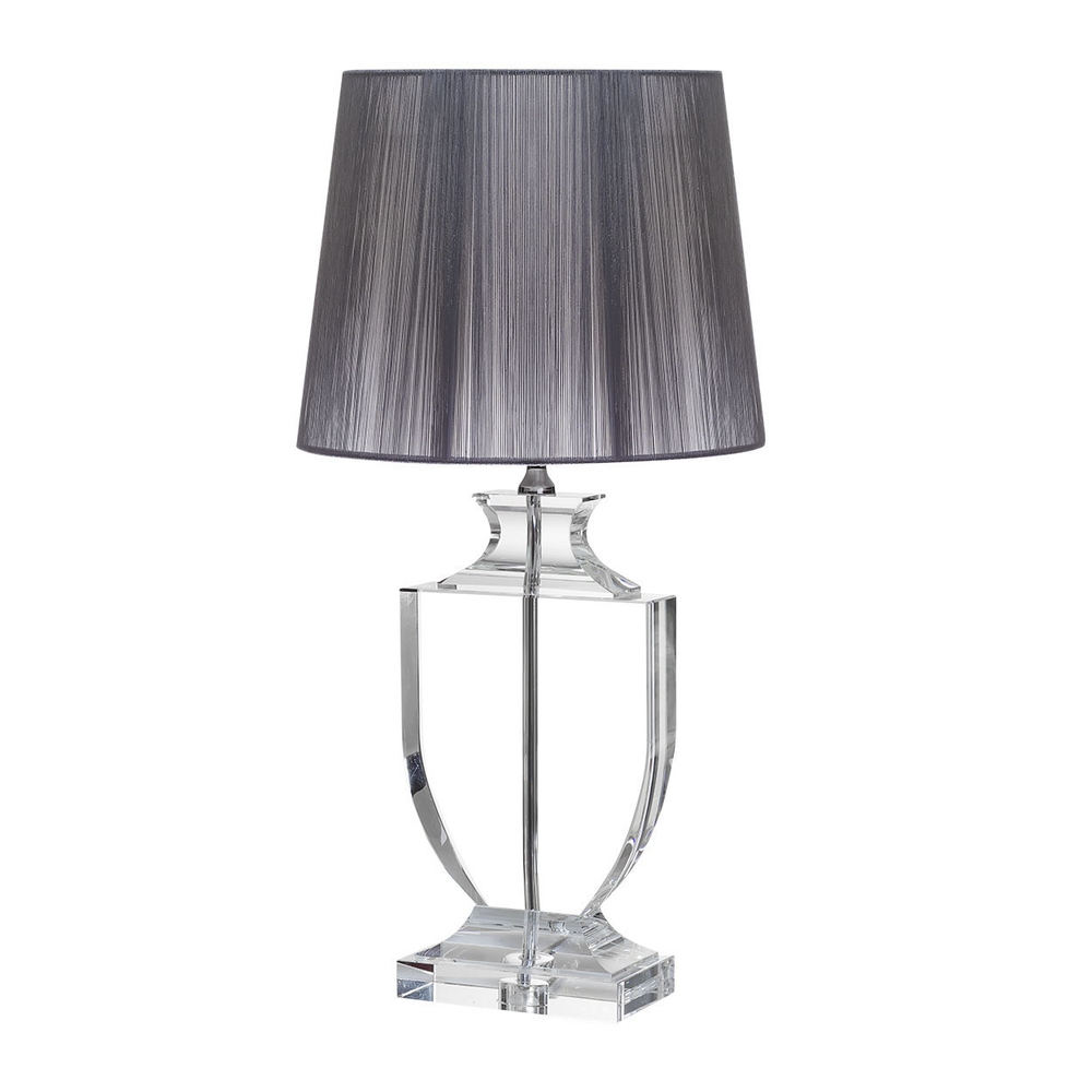Светильник Garda Decor настольный серебряный X79705