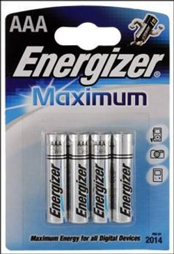 Батарейка щелочная Energizer LR03 (AAA) Maximum 1