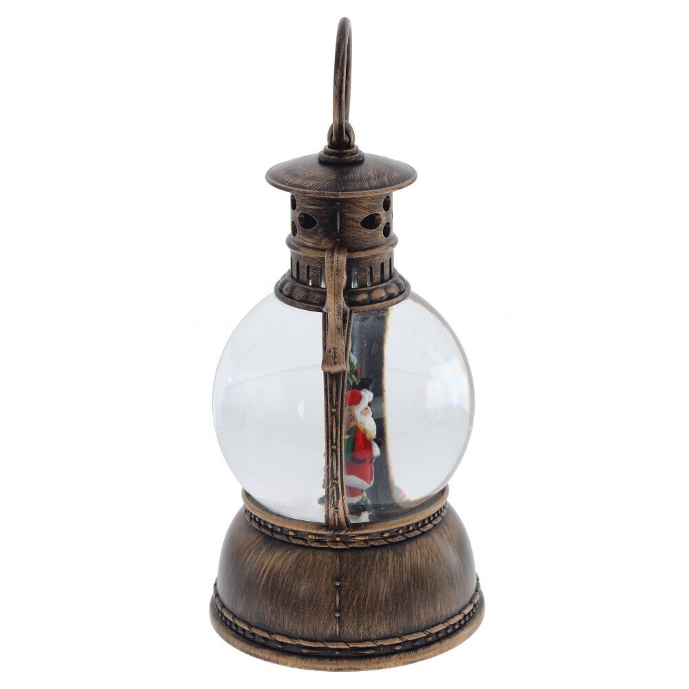 GAEM Изделие декоративное "Фонарь" (подсвет, муз, вьюга, 3хААА н/п +USB), D 10 см, L11 W11 H24 см