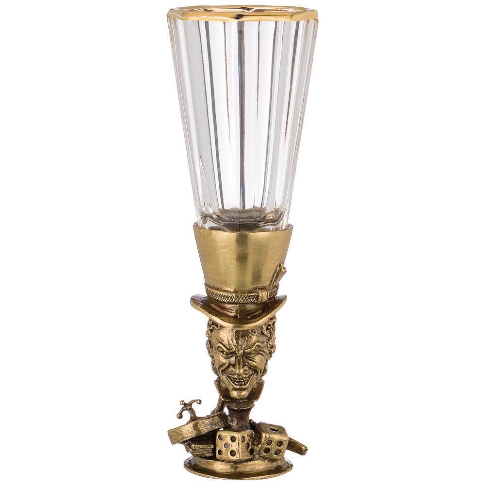 НАБОР ИЗ 2-Х ЛАФИТНИКОВ ДЛЯ ВОДКИ "ДЖОКЕР" 50 МЛ. (КОР=1НАБОР.)