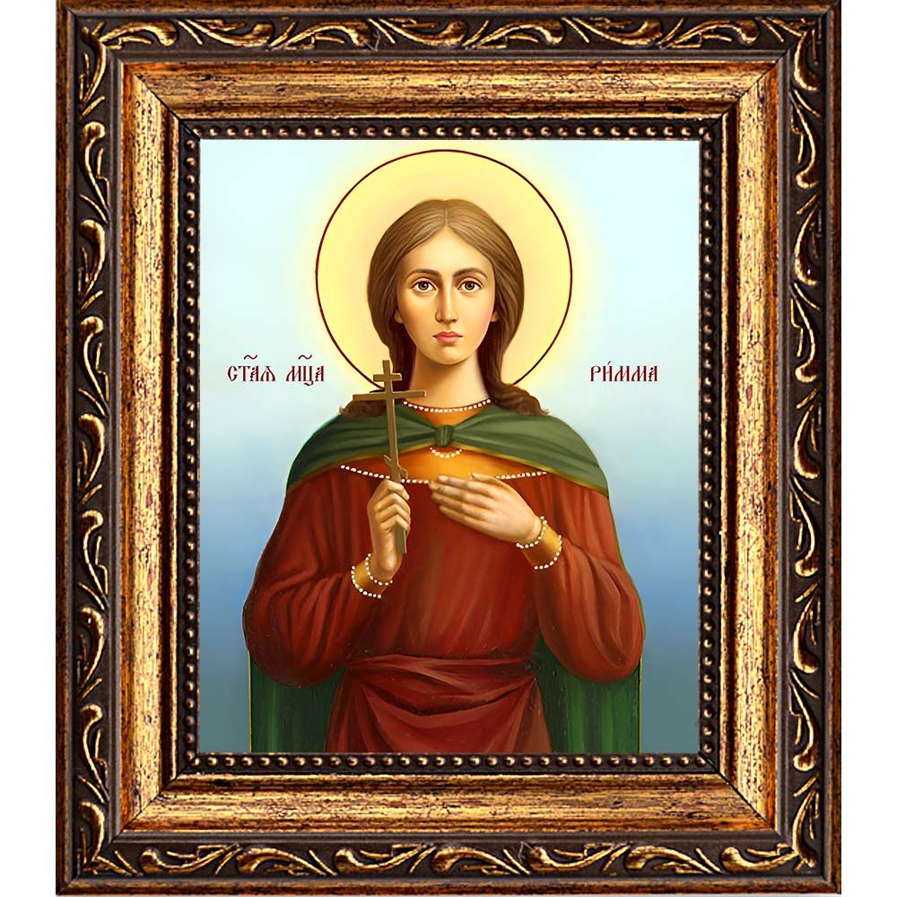 Римма святая мученица. Икона на холсте.