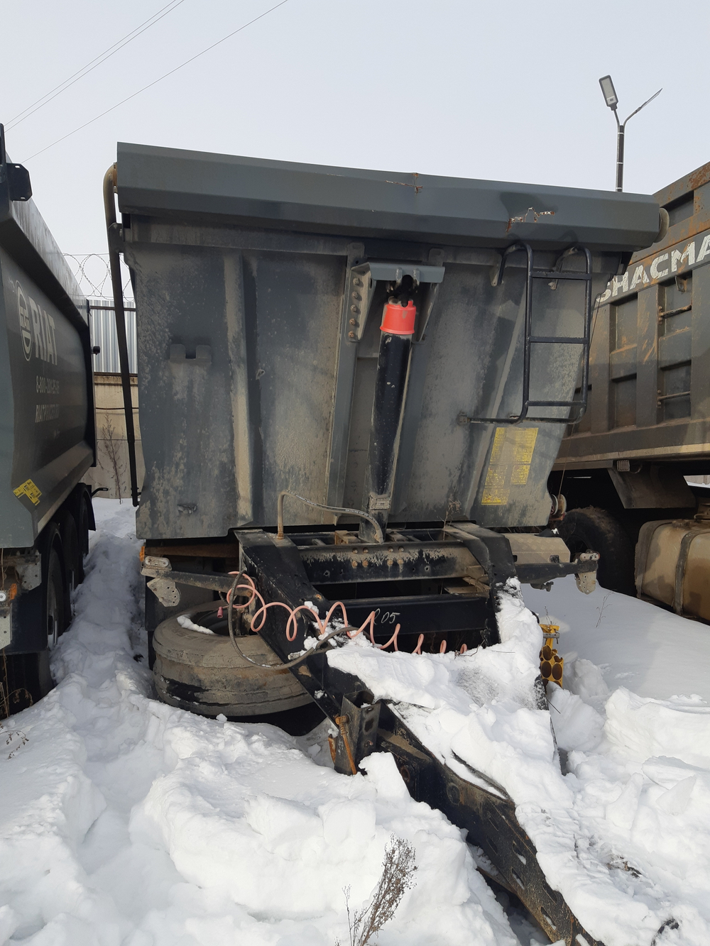 РИАТ 858* Прицеп самосвал 85830F