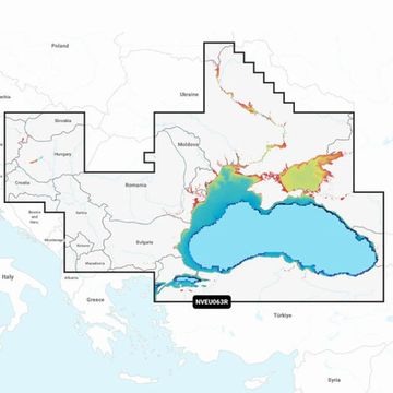 Черное и Азовское море карта глубин для Garmin Navionics+ NSEU063R