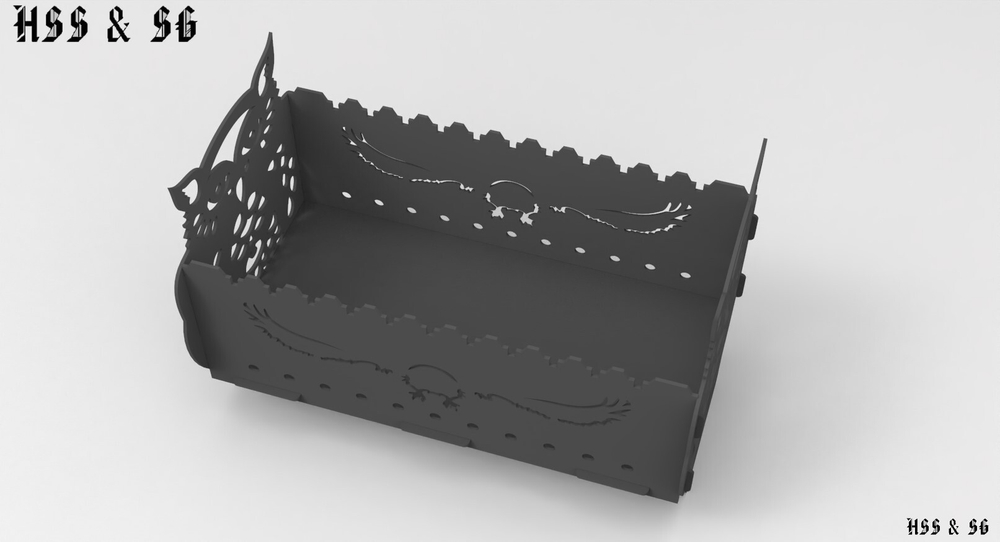 HSS&SG Макет Мангал Сова