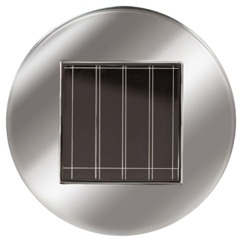 Светильник уличный ЭРА ERASF23-27 Груша сталь на солнечной батарее 7,5x7,5x15 см 1 LED