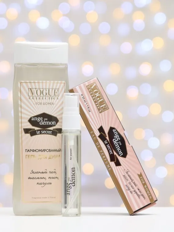 Подарочный набор женский Ange ou Demon, гель для душа 250 мл, парфюмерная вода 30 мл