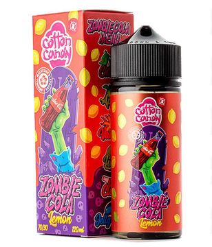 Жидкость Cotton Candy ZOMBIE COLA (120 мл, 0 мг) Lemon