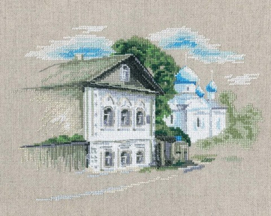 "Воскресное утро"-M738 вышивка