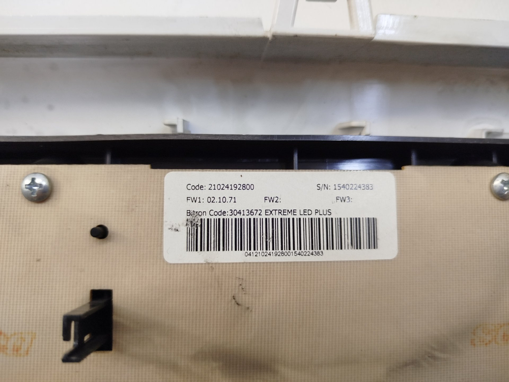 419 Панель и модуль индикации для стиральной машины Indesit NSL605 / 21024192800 б/у