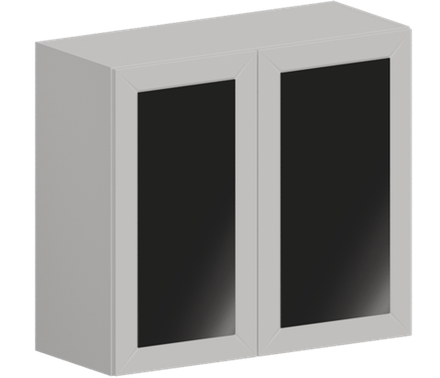 Кухня Модуль ШВС 800 Графит / Белый