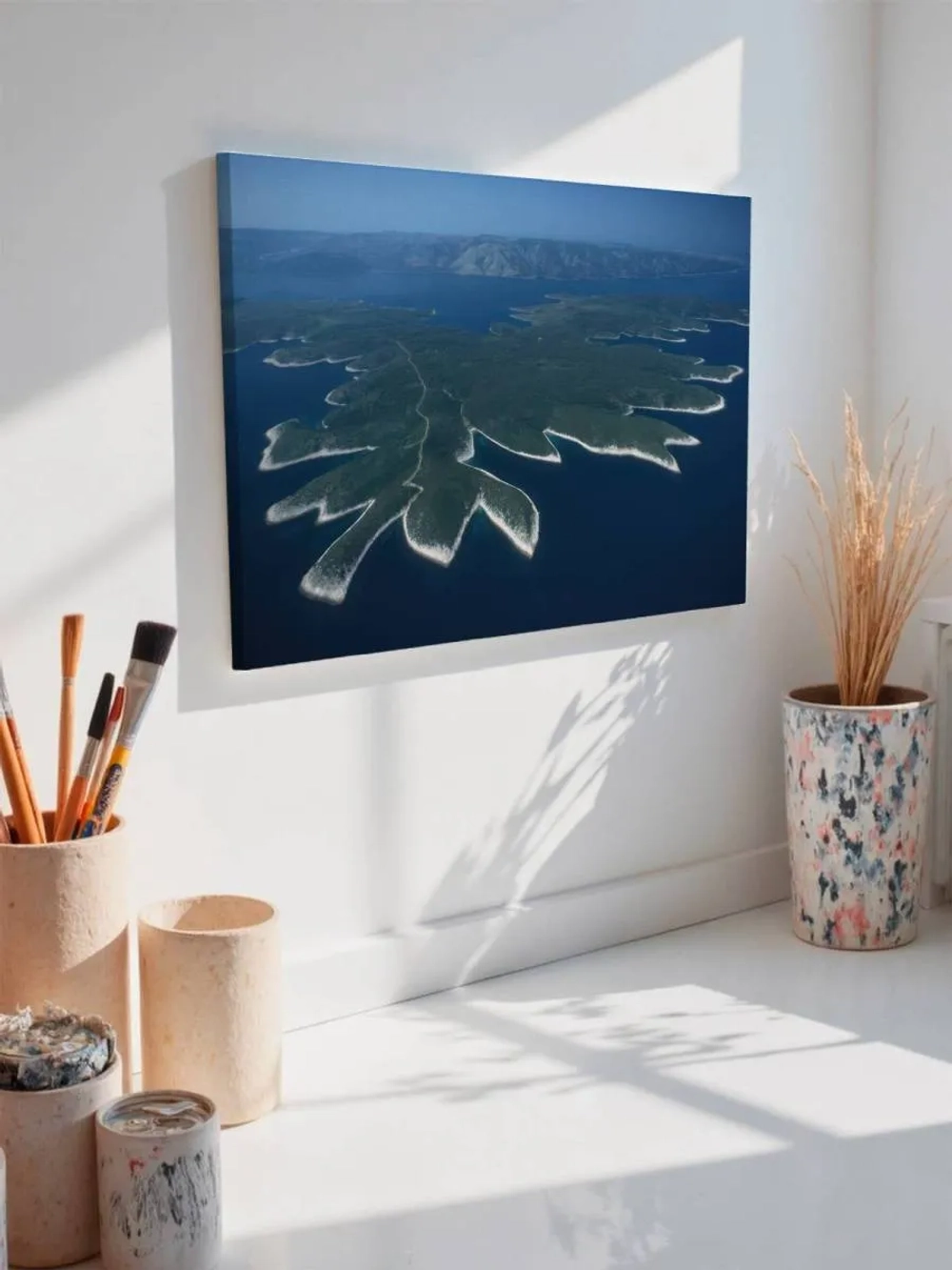 Картина на стену 40 X 50 Остров
