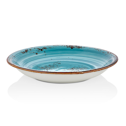 Тарелка глубокая "Infinity" 21 см, 500 мл, фарфор By Bone