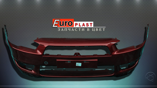 Передний бампер Митсубиси Лансер 10 в цвет