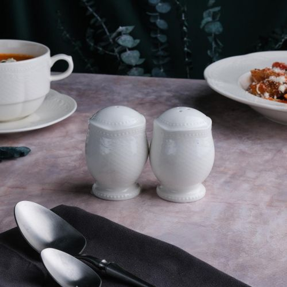 Набор солонок-перец/соль, фарфор, Aristocrat, Noble