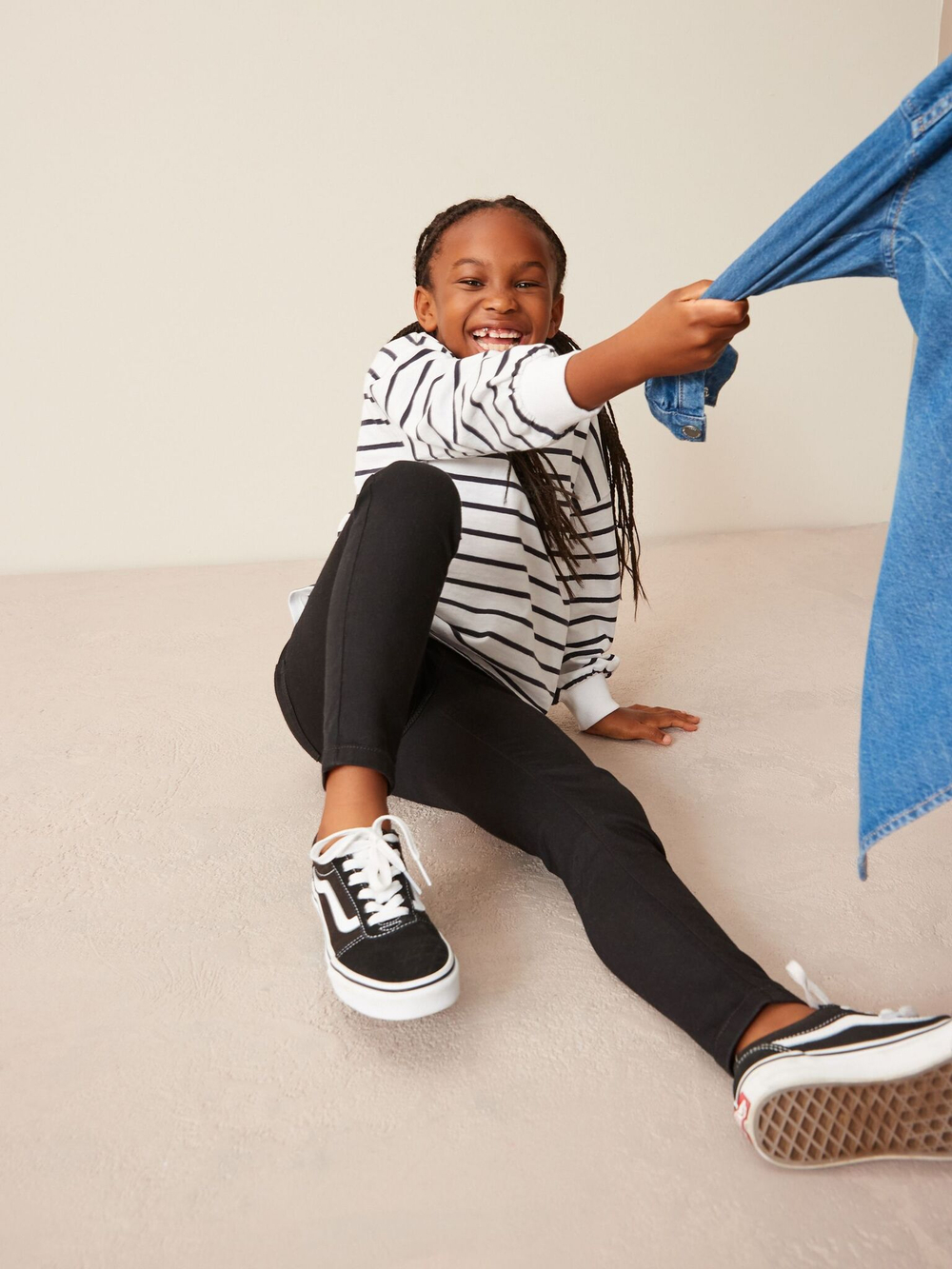 Джегинсы для девочки Next D66-011, Черный