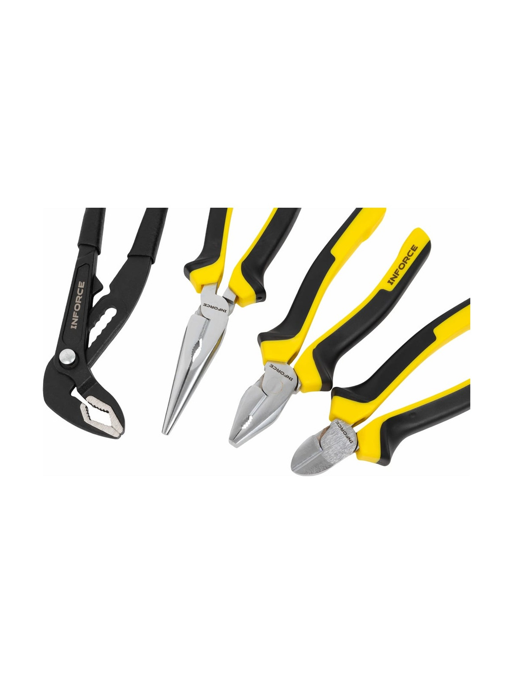Набор губцевого инструмента Inforce 4 шт 06-25-06