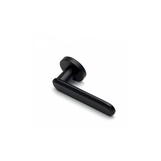 Фото дверной ручки NOLA ZR AL6 чёрная матовая