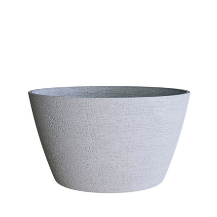 Кашпо BOWL EROSIA WHITE D80 H45