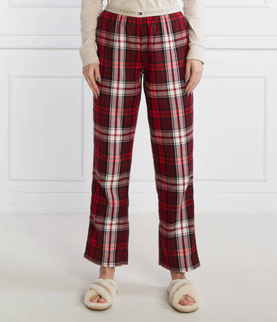 Пижамные штаны Tommy Hilfiger - бордовый(UW0UW03960)