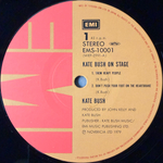 Kate Bush ‎– On Stage (Япония 1979г.) 12", 45 RPM Т