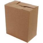 Ваза стеклянная «Молли» 14*17см оранжевая