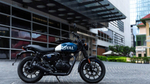 Royal Enfield Hunter 350 Rebel Blue