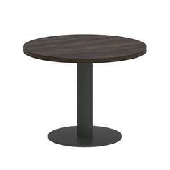 Yalta Стол журнальный круглый LT.SJ-1 Дуб Мали/Металл Антрацит 600*600*450