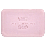 One with Nature, кусковое мыло с минералами Мертвого моря, Лепестки роз, 198 г (7 унций)