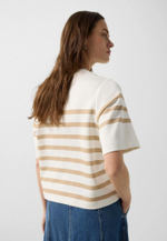 Футболка BOGNER STACEY-2 в бело-бежевом цвете