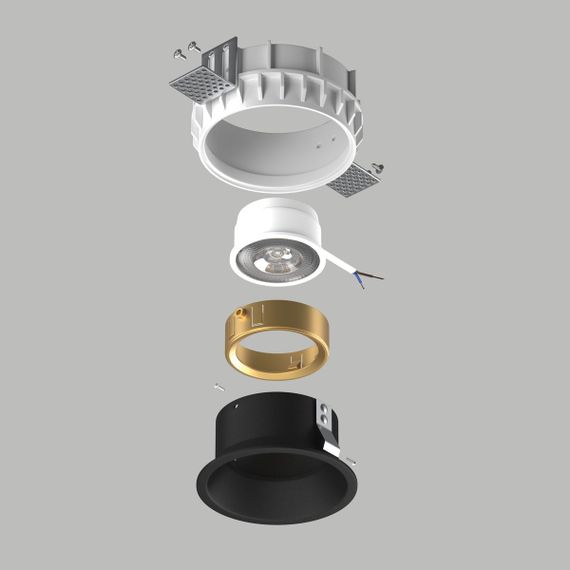 Комплект со светильником Lightstar Domino Round (214610+214607+214003) G214607GMOD