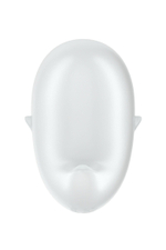 Белый вакуум-волновой стимулятор клитора с вибрацией Cutie Ghost (Цвет: белый)