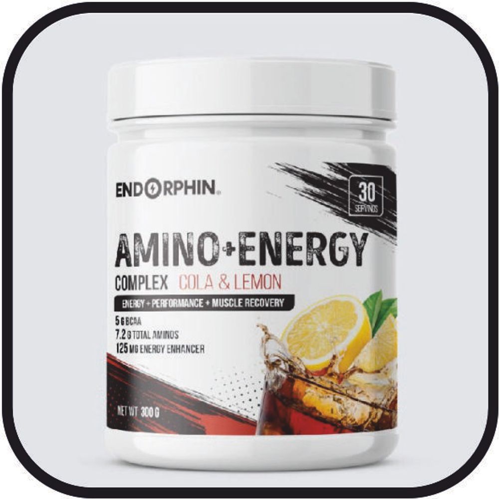 Аминокислота ENDORPHIN Amino+Energy Complex, 300 г кола-лимон,