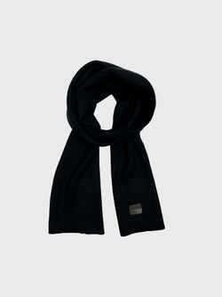 Шарф Calvin Klein Solid Ribbed Black Beauty - One Size