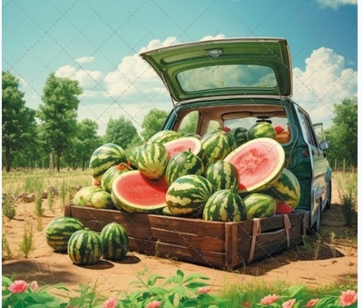 АРБУЗЫ в машине №2