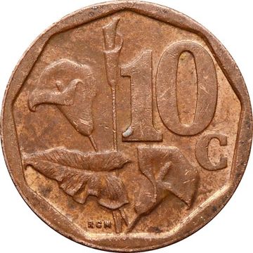 10 центов 2019 ЮАР