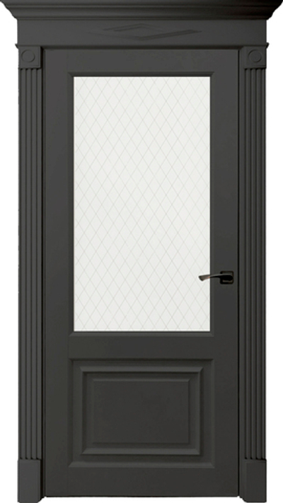 Межкомнатная дверь Сканди "Верона" Barhat Black