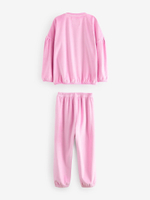 Пижама флисовая для девочки Next B83-015, Розовый