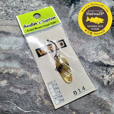 Блесна колеблющаяся Anglers system WIRED col. 014 1.6g