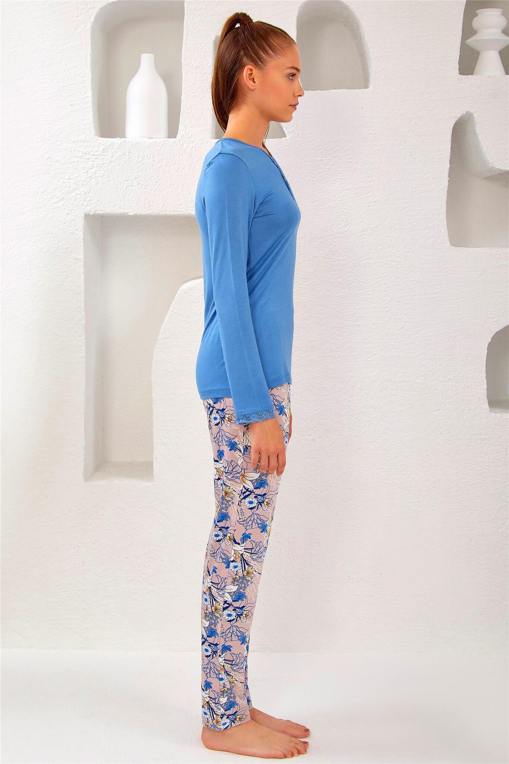 RELAX MODE - Женская пижама с брюками - 10763