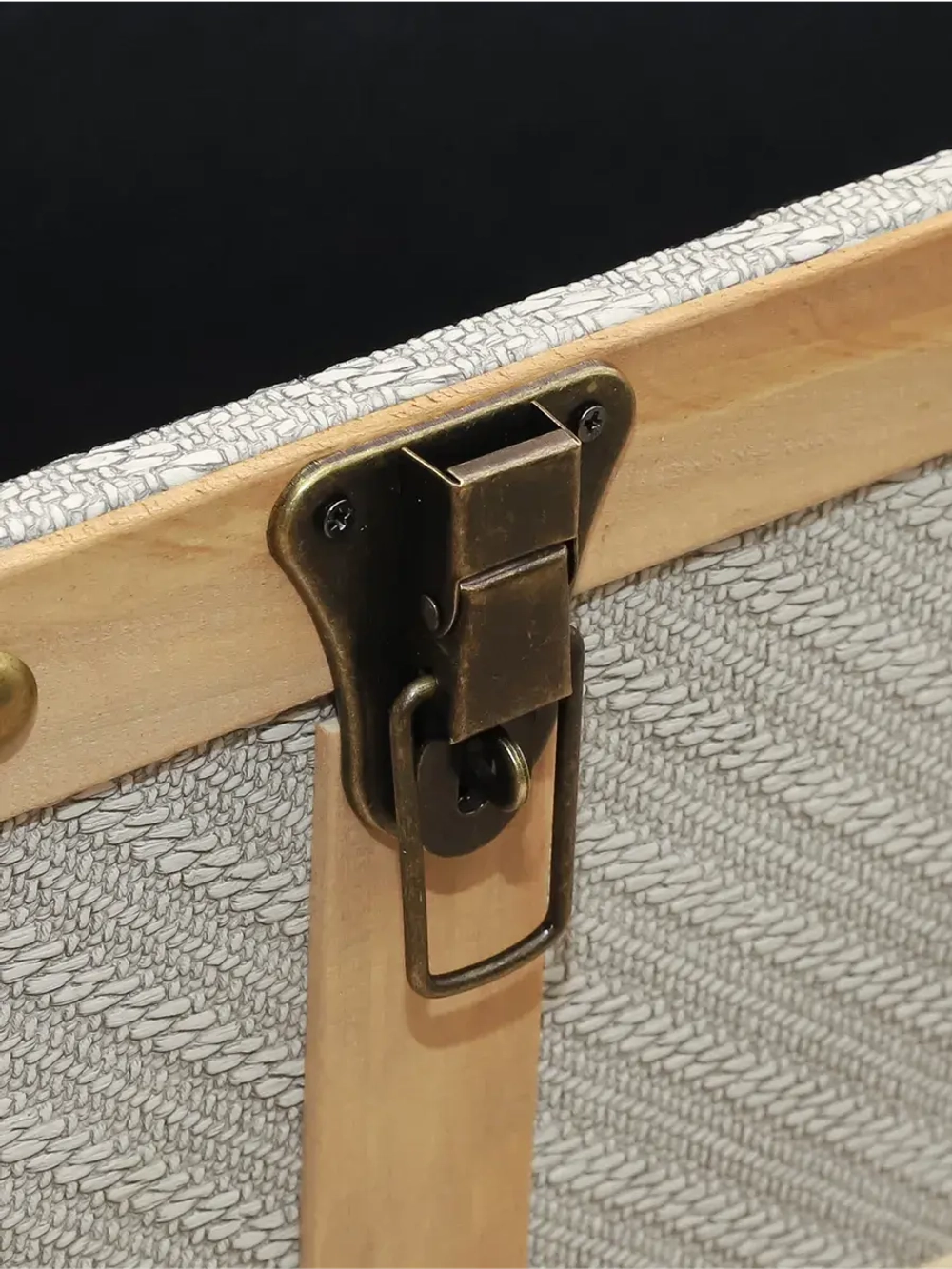 Пуфик для прихожей с ящиком 50*26*25 см