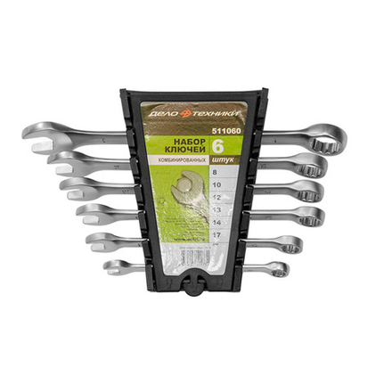 Набор ключей комбиниров. 6шт ДТ