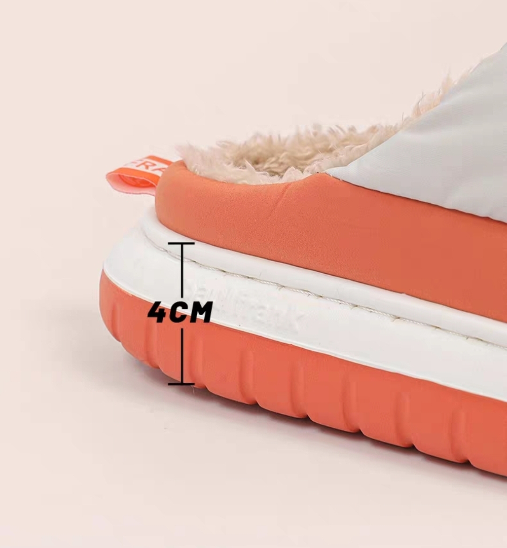 Домашние тапочки Paul Frank Macaroon II Color (White/Orange)