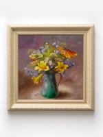 Картина на стену интерьерная на холсте 25*25 см