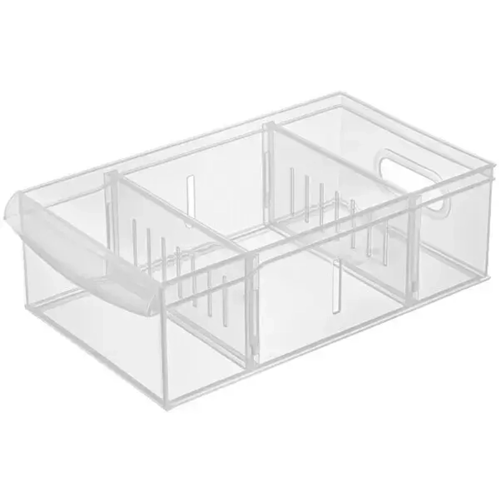 Контейнер универсальный для хранения «ROLLY», бесцветный, 15*26,6*8,7см, 2,65л