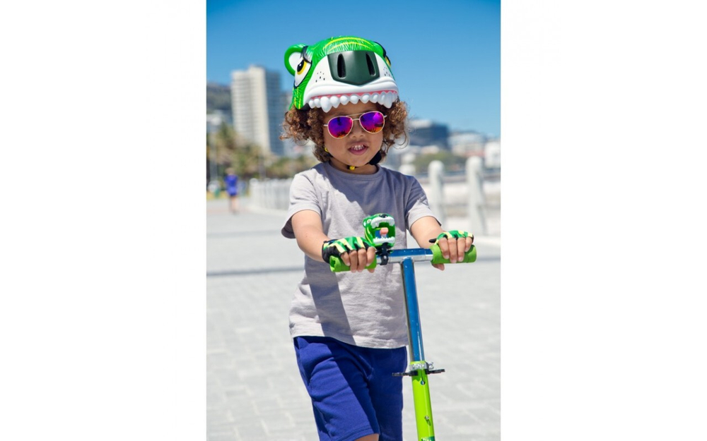 Шлем Green Tiger 2017 New (зелёный тигр) Crazy Safety