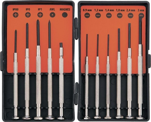 Набор отверток для точной механики 11шт